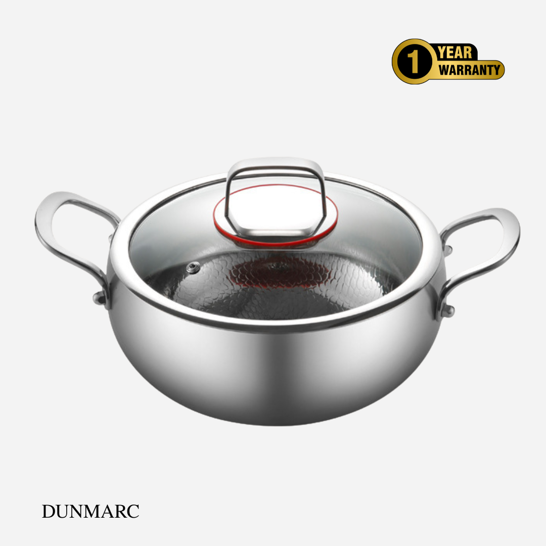 Titanium Deep Casserole Pot Pro