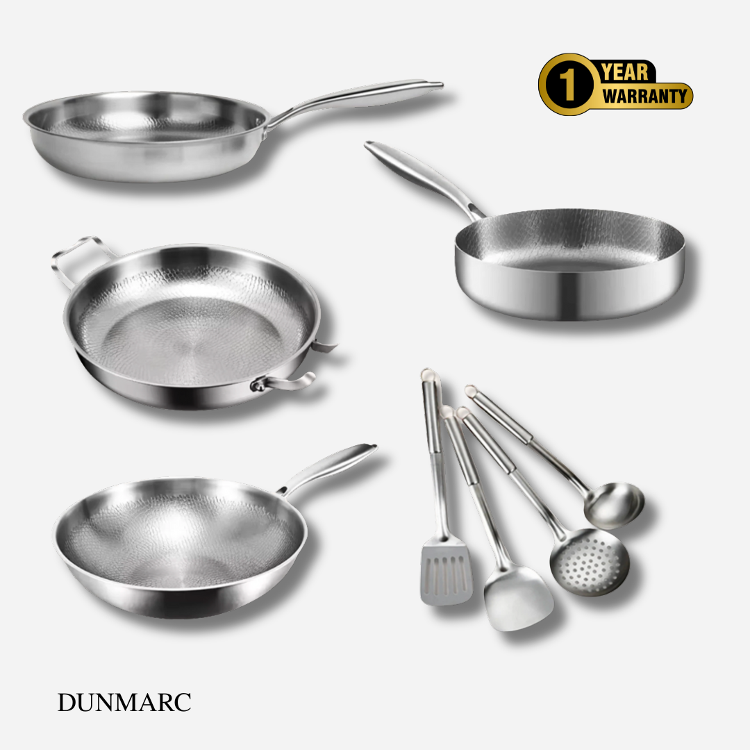 Ultimate Kitchen Bundle: 4 Pans + Utensils